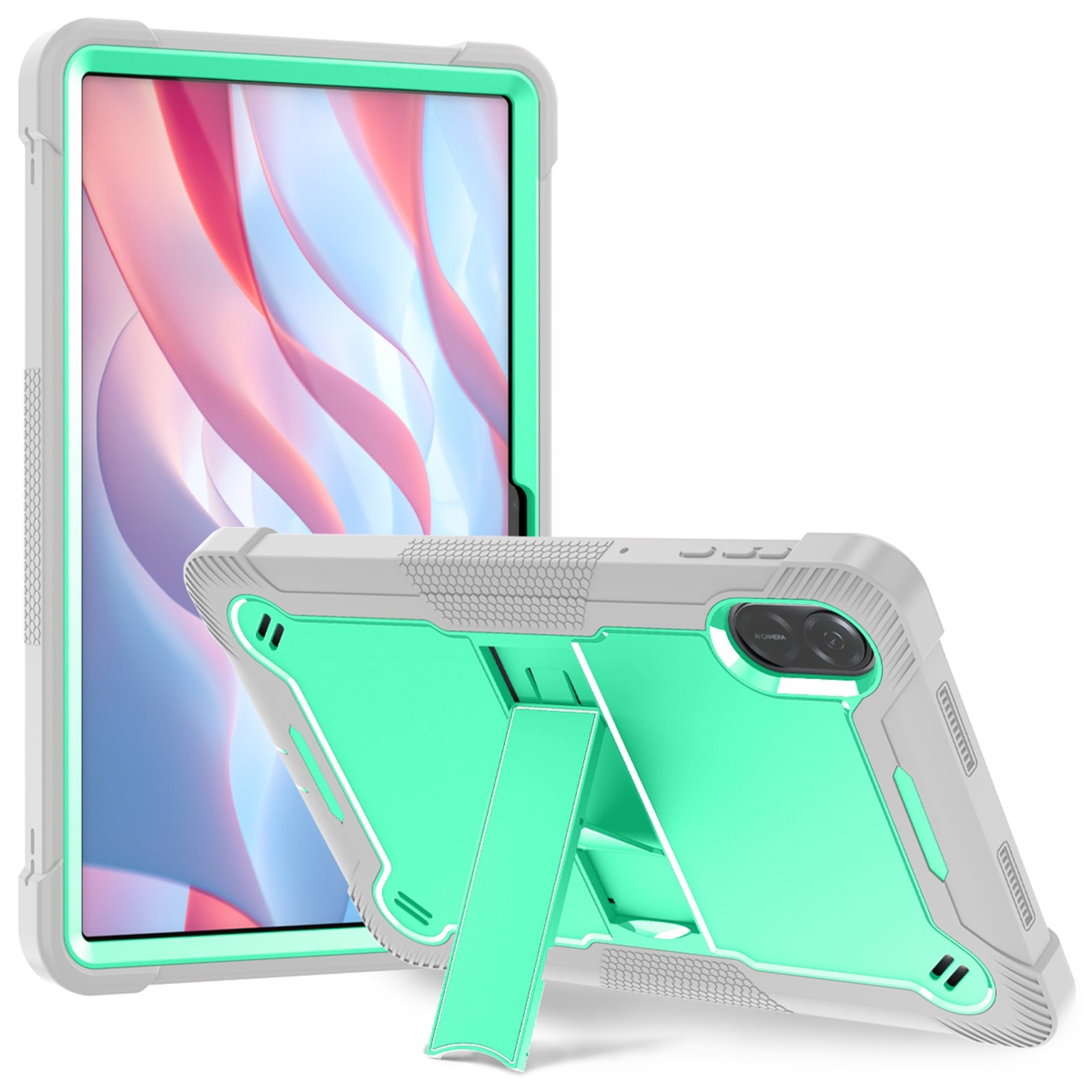 For Honor Pad X9 Protective Case Kickstand Shockproof Silicone + PC Tablet Cover For Honor Pad X9 Protective Case Kickstand Shockproof Silicone + PC Tablet Cover